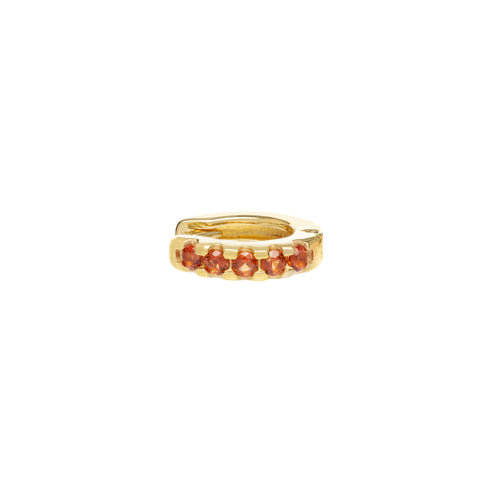SUNSET ORANGE HUGGIE GOLD